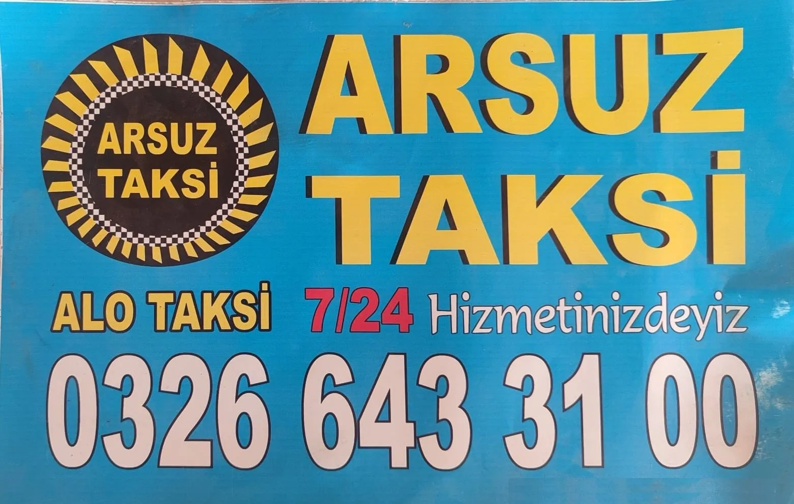    Arsuz Taksi Durağı